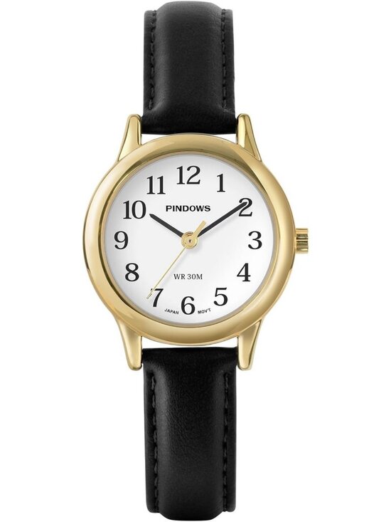 Chic Minimalist Women\'s Analog Watch, Leather Band, Luminous Dial, Quartz main image 4